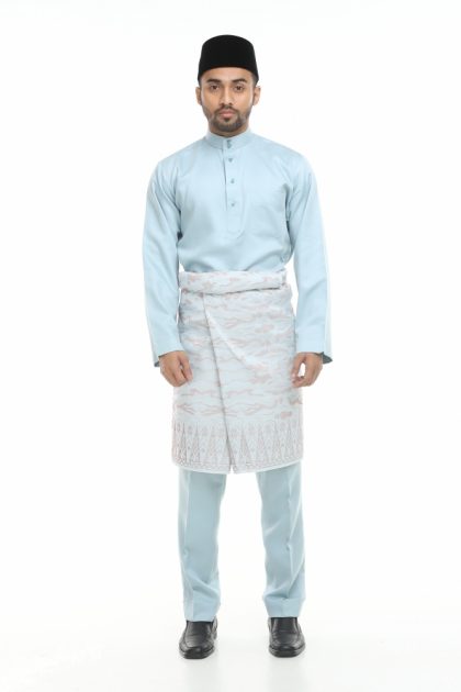  Baju  Melayu Lekiu Blush  Pink  Omar Ali