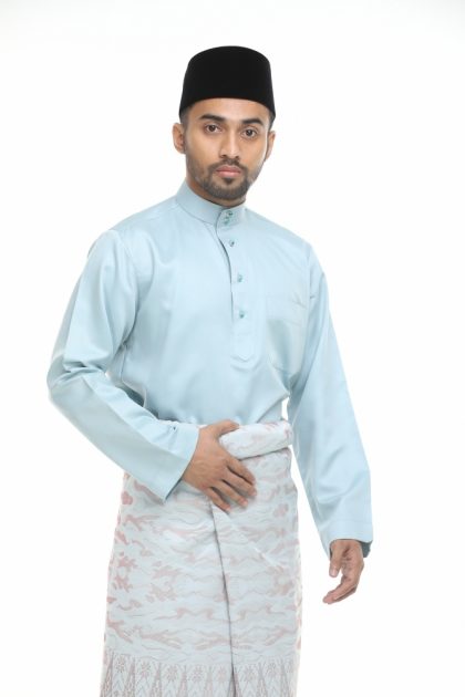  Baju  Melayu Lekiu Blush  Pink  Omar Ali