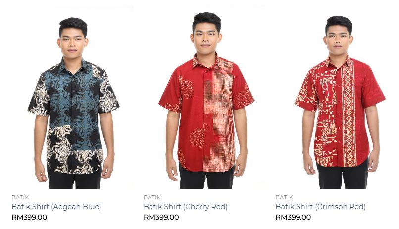 koleksi batik malaysia omar ali
